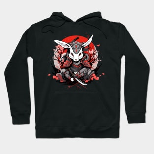 samurai rabbit Hoodie